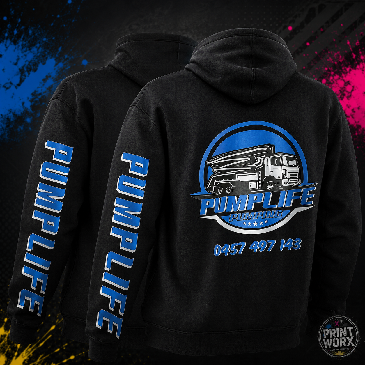 CUSTOM HOODIES